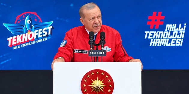 Cumhurbaşkanı Recep Tayyip Erdoğan, TEKNOFEST Festivaline Katıldı